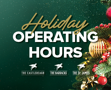 Holiday Operating Hours