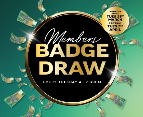 Members Badge Draw – Back This April
