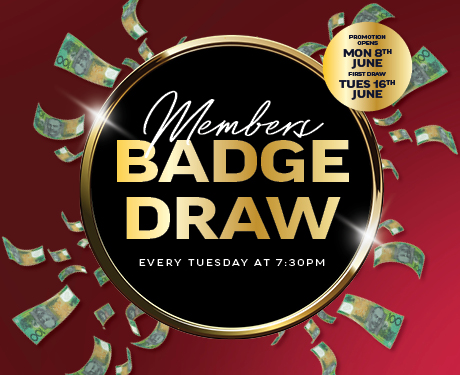 Members Badge Draw – Back This June